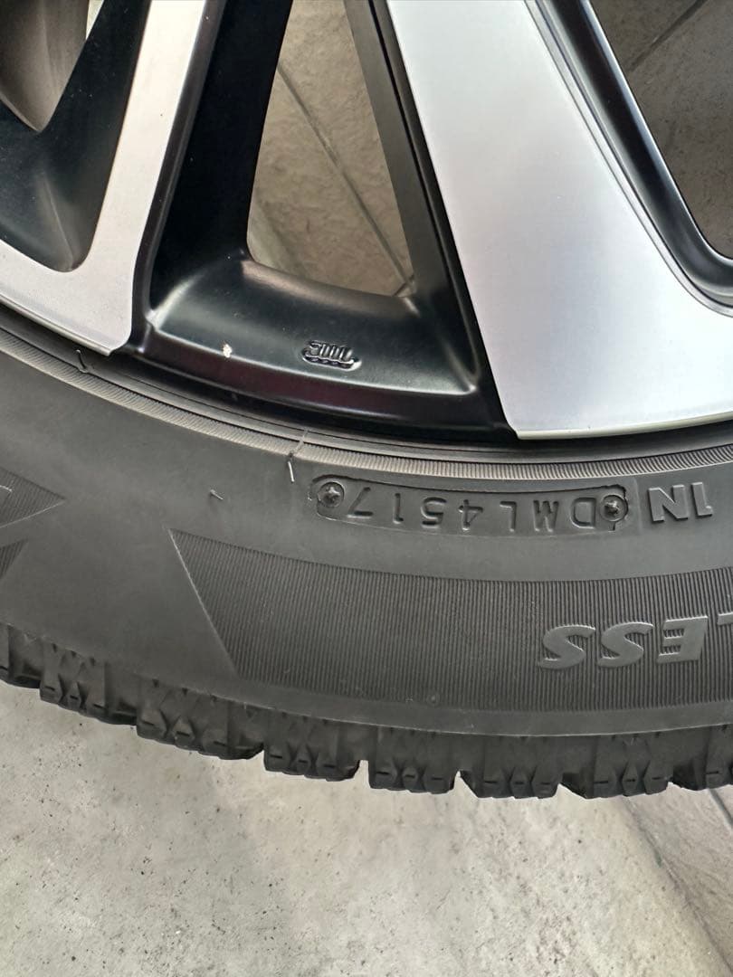 ヴェゼル 美品 18インチ スタッドレス タイヤ ホイール セット オデッセイ