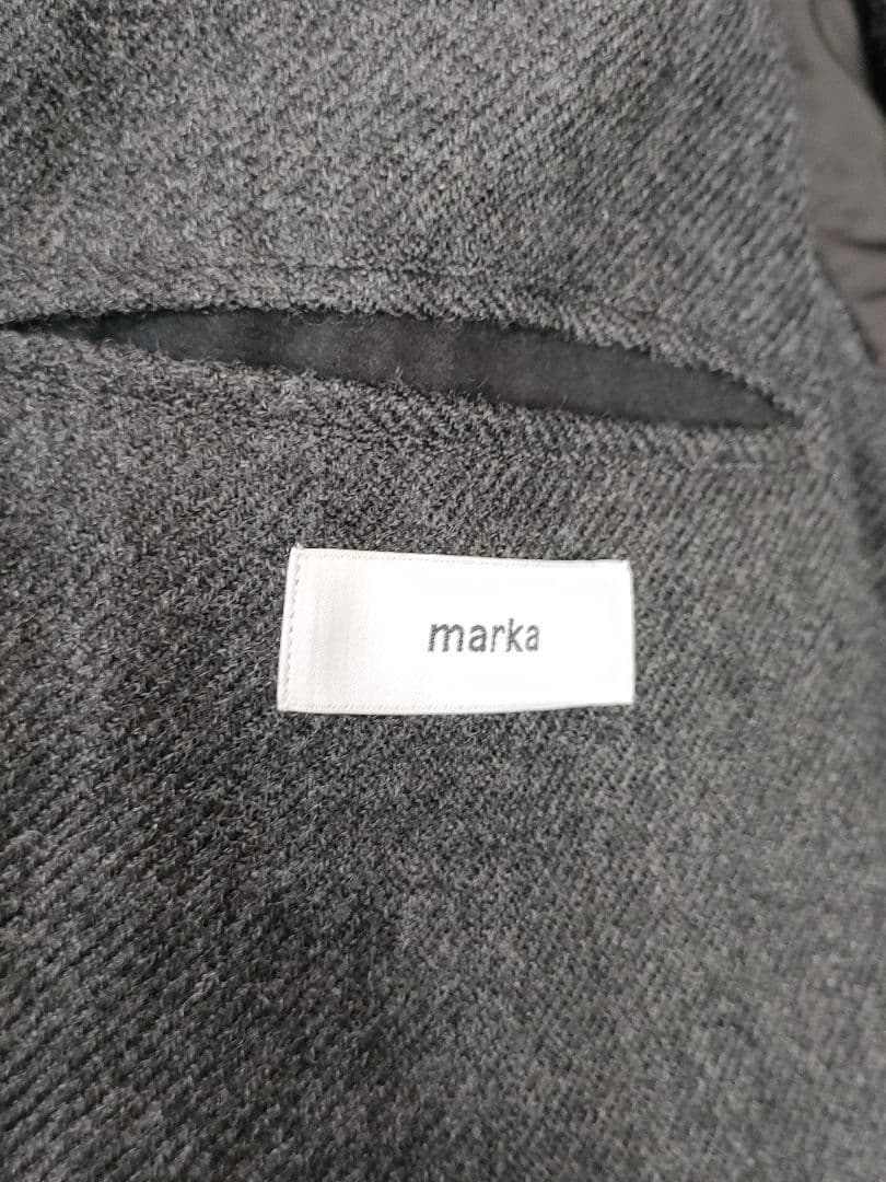 marka トレンチコート ヘリンボーン ブラウン