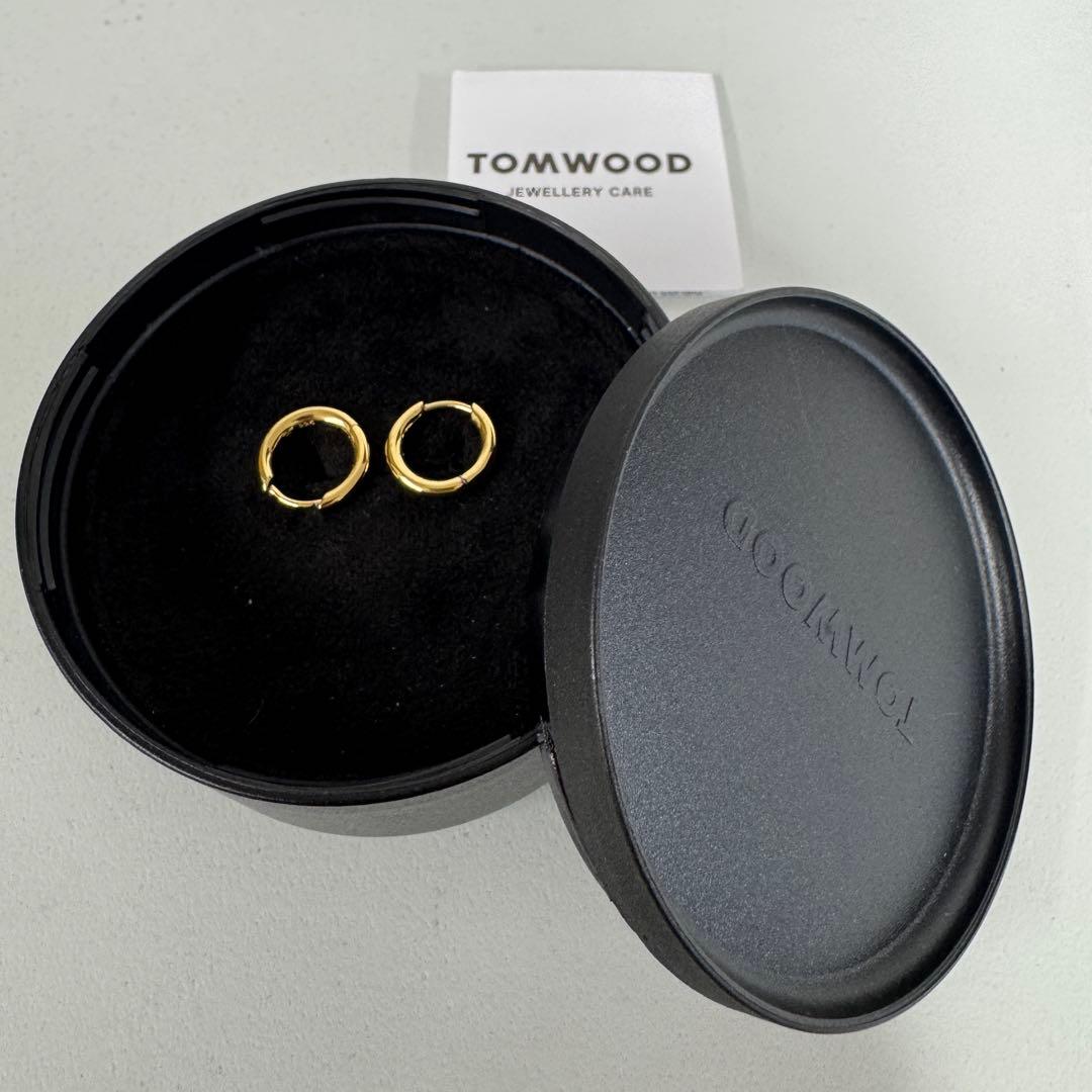 TOM WOOD トムウッド クラシック フープ ピアス フープピアス 18K