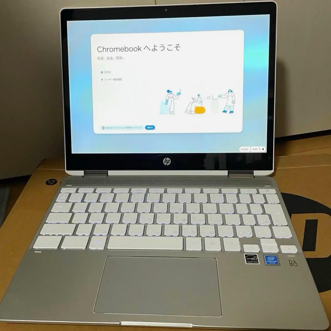 Chromebook本体 HP Chromebook x360 12b