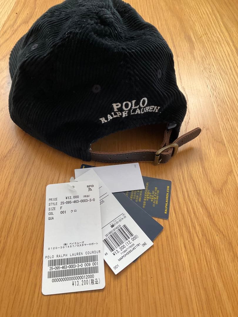 ポロ ラルフ ローレン　POLO RALPHLAUREN コーデュロイキャップ