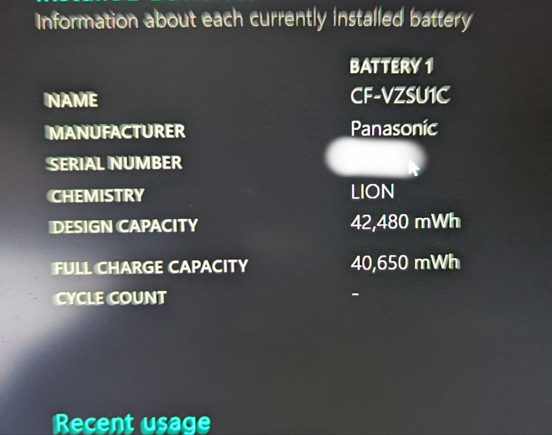 Panasonic Let's note CF−SV7 i5-8350U 8GB