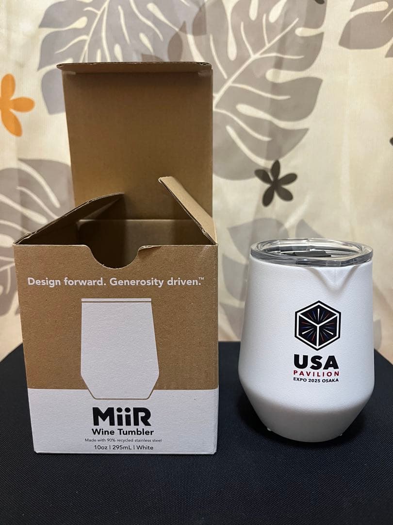【超激レア非売品】 EXPO 2025 アメリカパビリオ　ワインタンブラー