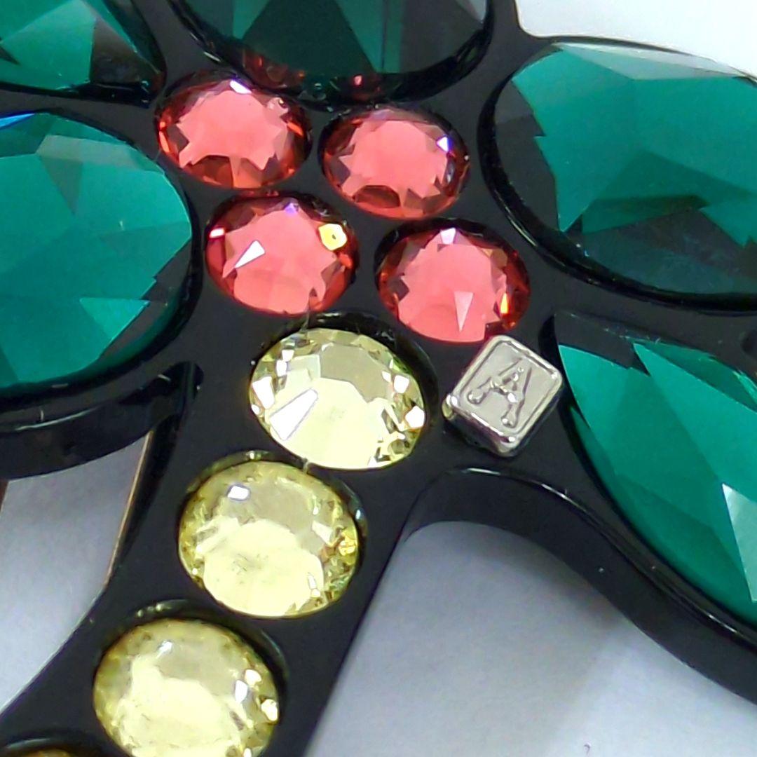 アレクサンドルドゥパリ ヘアピン グリーン ピンク イエロー ブラックフランス製