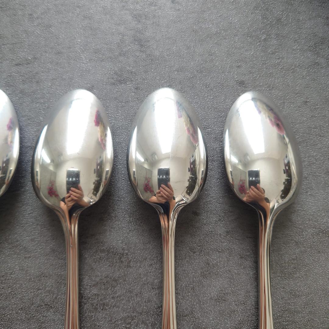 美品 クリストフル ポンパドール コーヒースプーン 未開封含む 6点