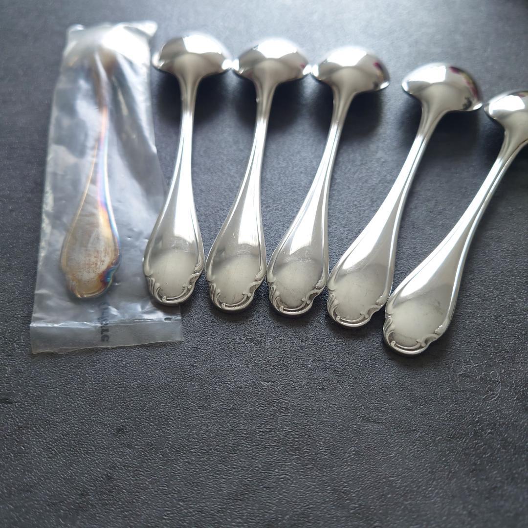 美品 クリストフル ポンパドール コーヒースプーン 未開封含む 6点