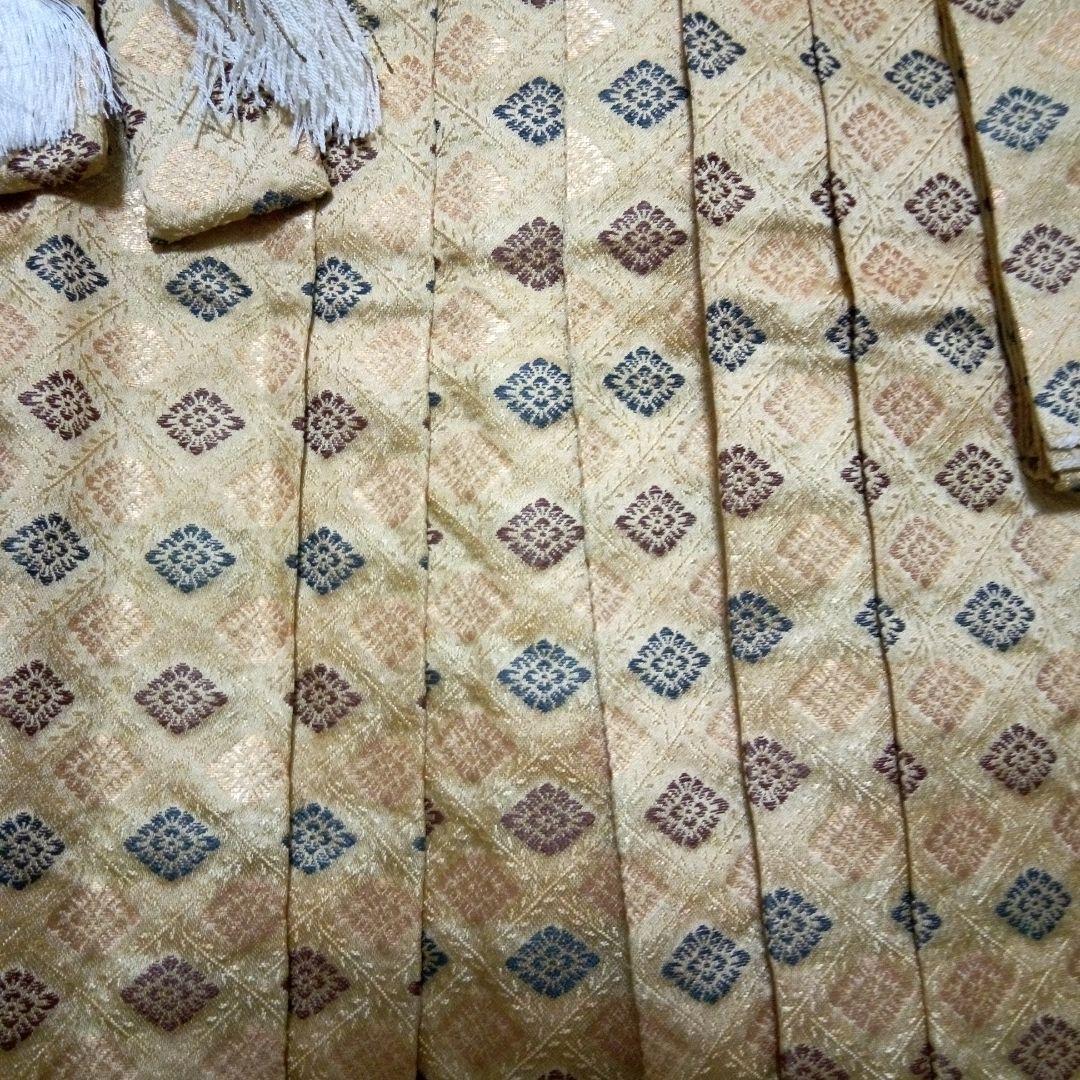 【七五三5歳用】羽織、着物、金蘭袴セット