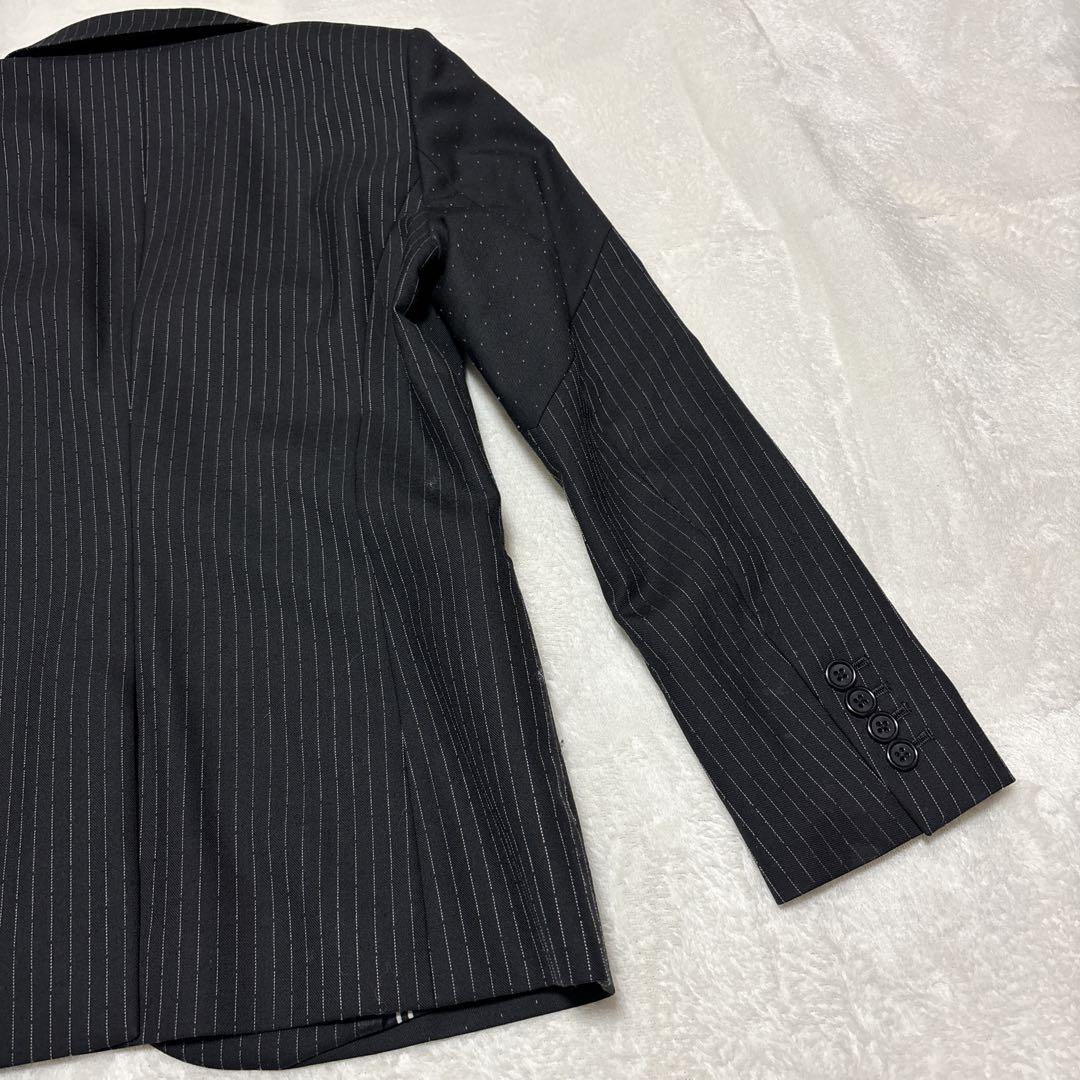 【極美品】ポールスミス　セットアップ　切替デザイン　切り返し　ブラック　L