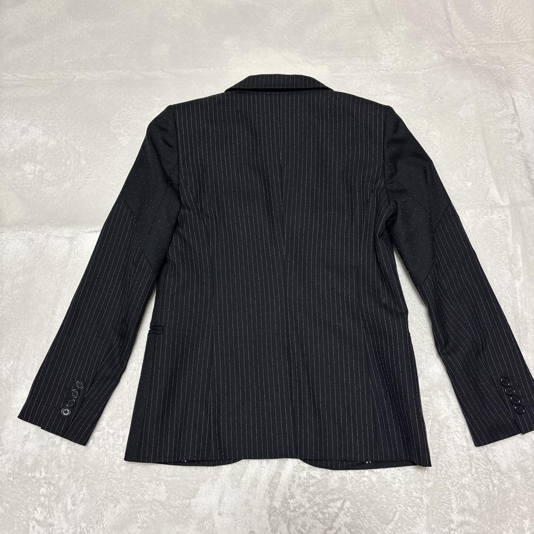 【極美品】ポールスミス　セットアップ　切替デザイン　切り返し　ブラック　L