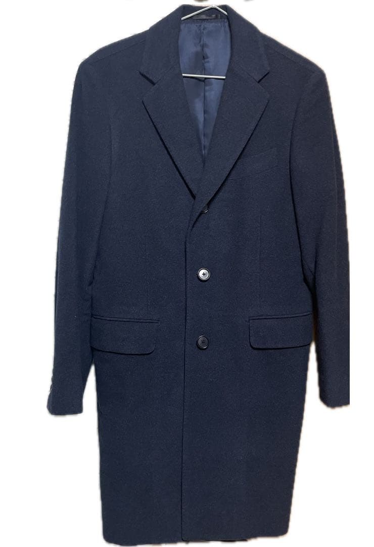 【美品】トゥモローランド ピルグリムゼニア カシミヤ混 チェスターコート