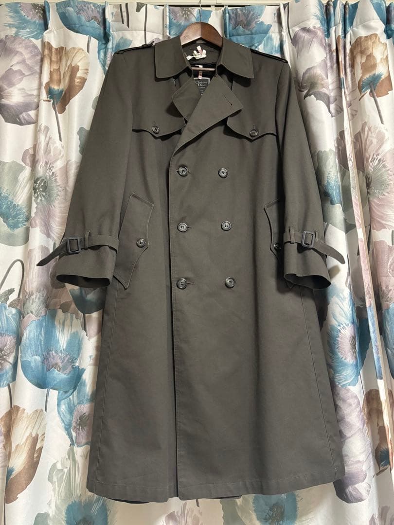 Christian Dior トレンチコート グレー