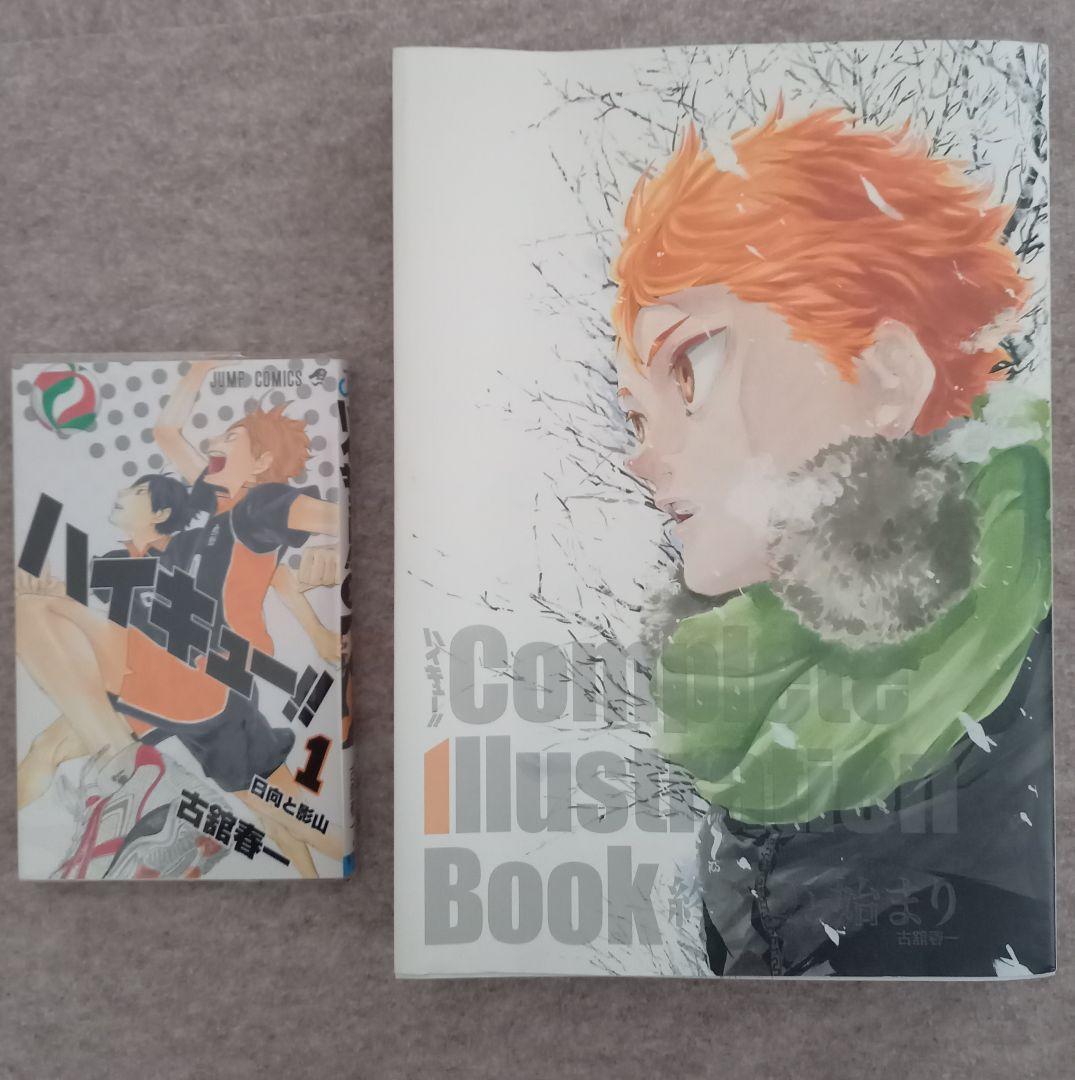 ハイキュー!! コミック全巻&ガイドブック&イラストレーションブック おまけ付き
