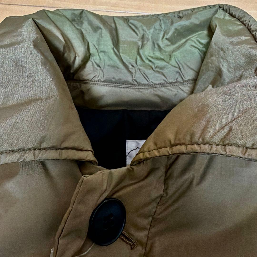 NANGA ナンガ オーロラステンカラーダウンコート　ベージュ（Sサイズ）