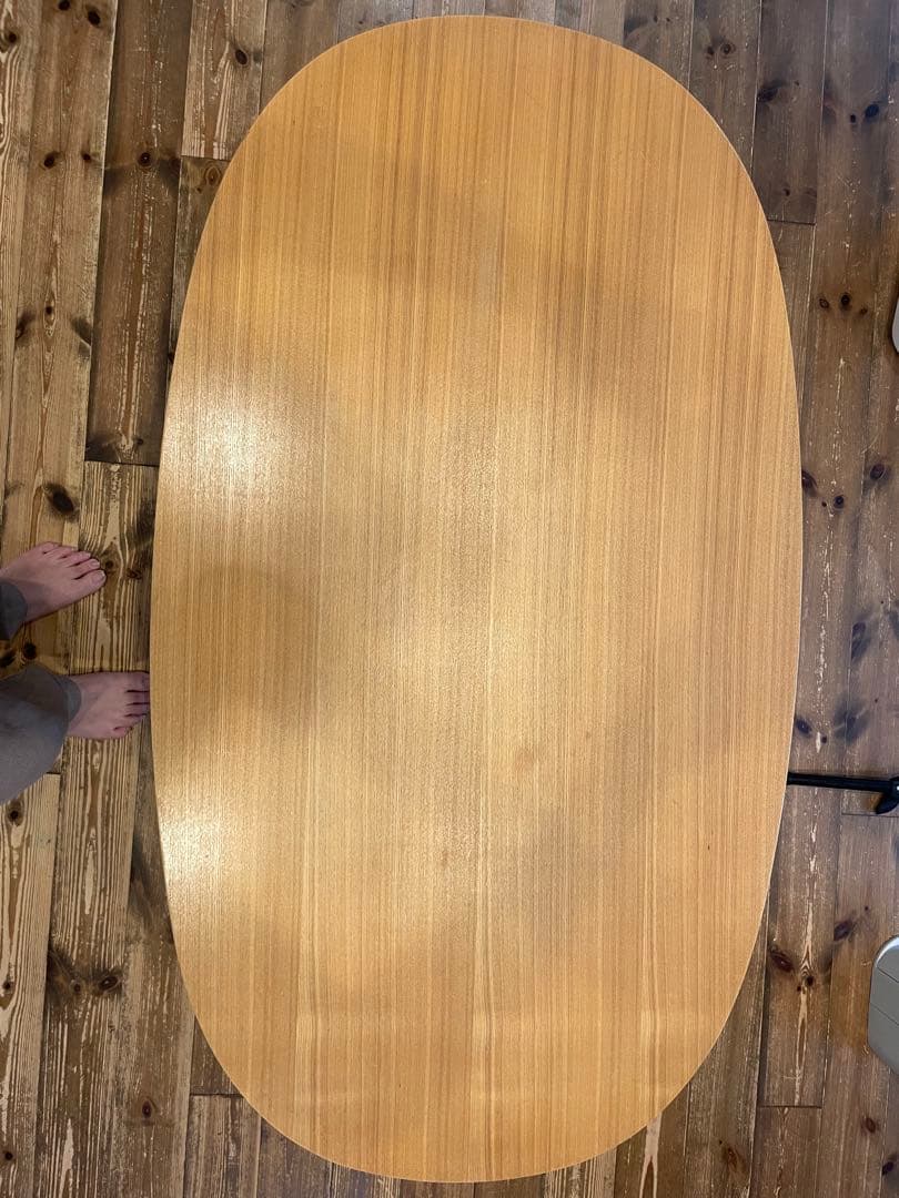【廃盤品】無印良品 MUJI タモ材ローテーブル