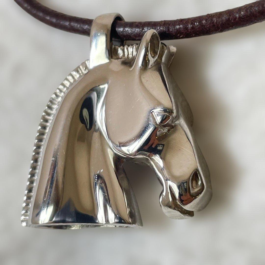 津上 翔一 HERMES エルメス ネックレス シュバルホース チョーカー