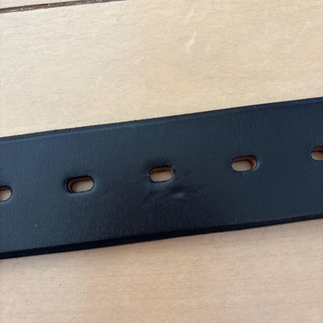 フラットヘッド スクエアバックルベルト