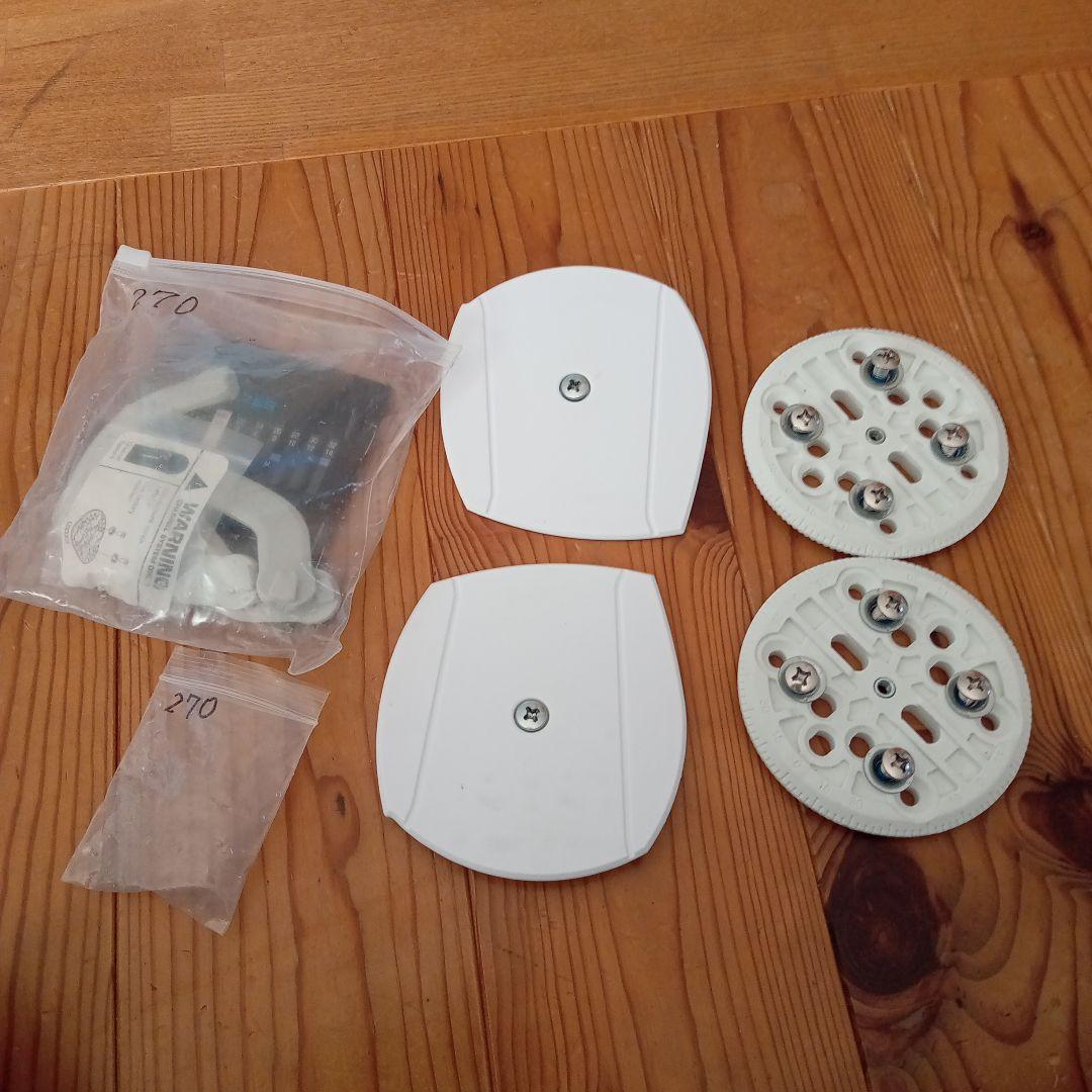 ホワイト スノーボードビンディング　エスピー　レディース Sサイズ