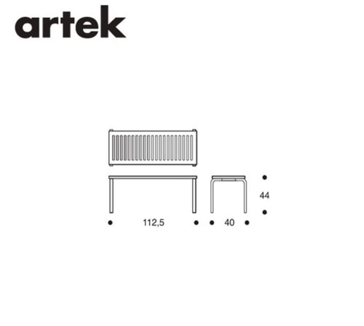 Artek BENCH 153A Alvar Aalto アルテックベンチ