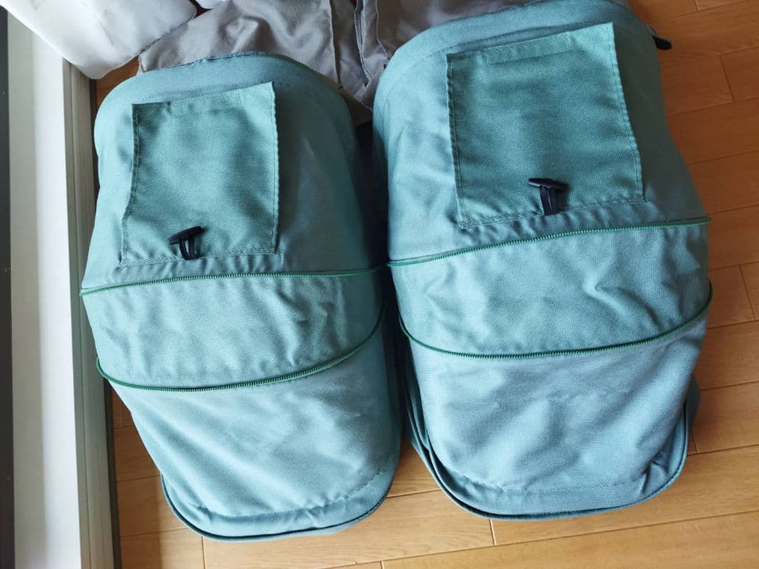 AIRBUGGY ココダブルEX フロムバース クローバー　＋純正オプション5点