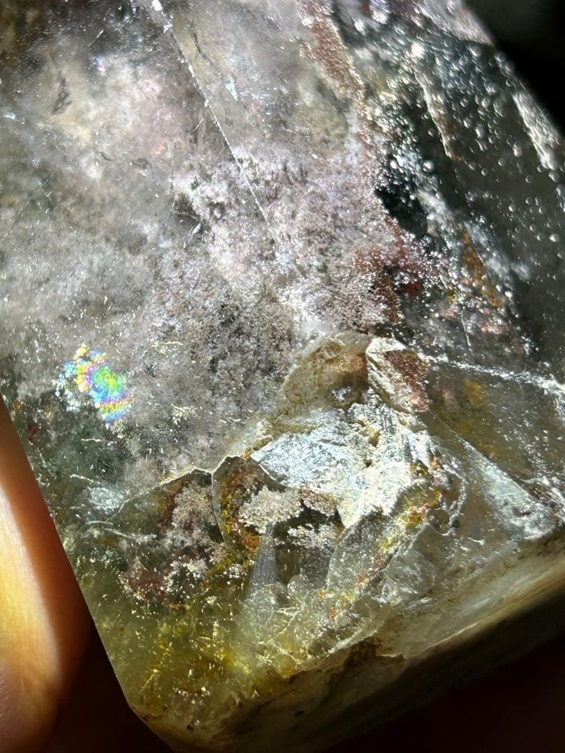 ⭐️別格高級品！帝王秘宝！ガーデンクォーツ　原石　六角柱