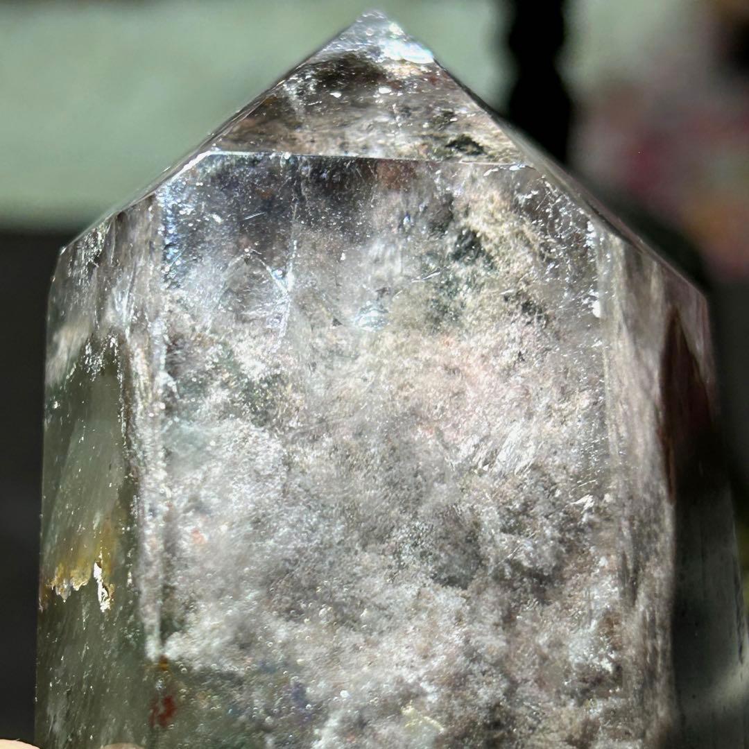 ⭐️別格高級品！帝王秘宝！ガーデンクォーツ　原石　六角柱