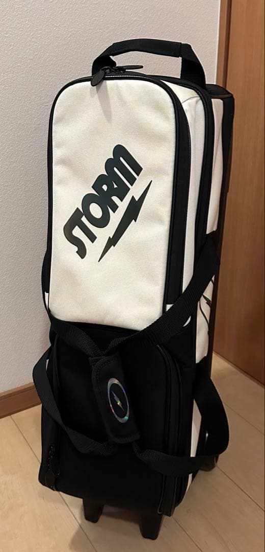 【2026年モデル】STORM ボウリング 3ボールバッグ クリームブラック