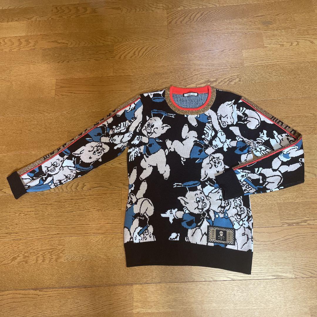 【最終値下げ】マーク＆ロナ ニット ディズニーコラボ pig セーター