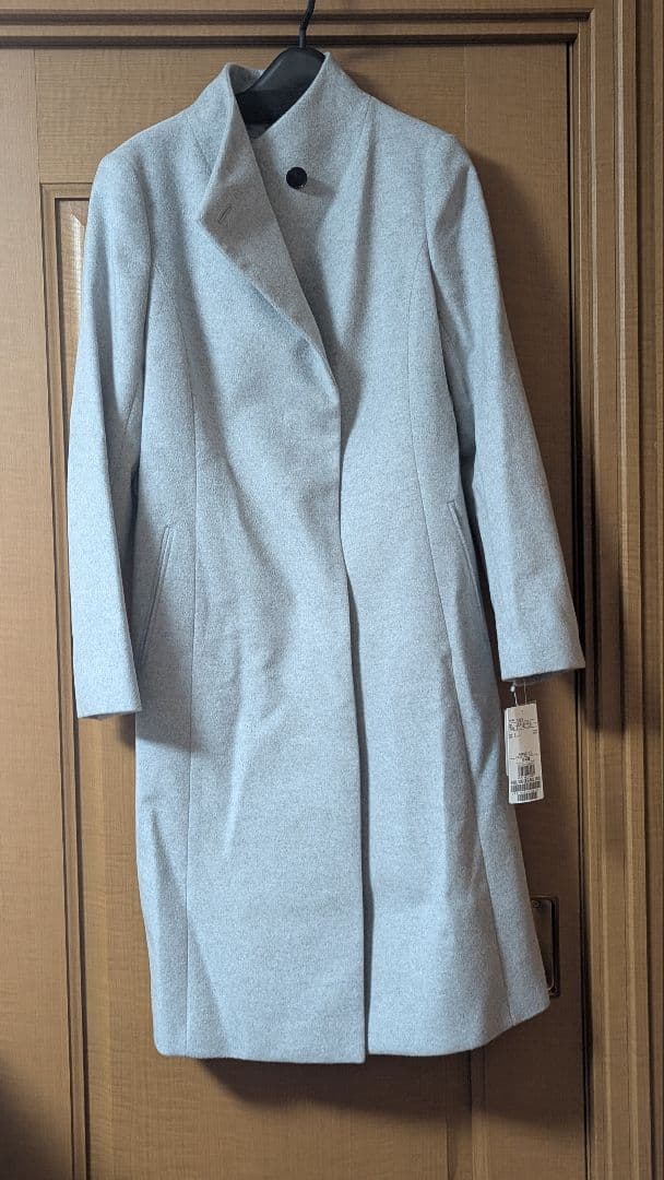 m.a11.05　アンタイトル　 ロングコート ライトグレー