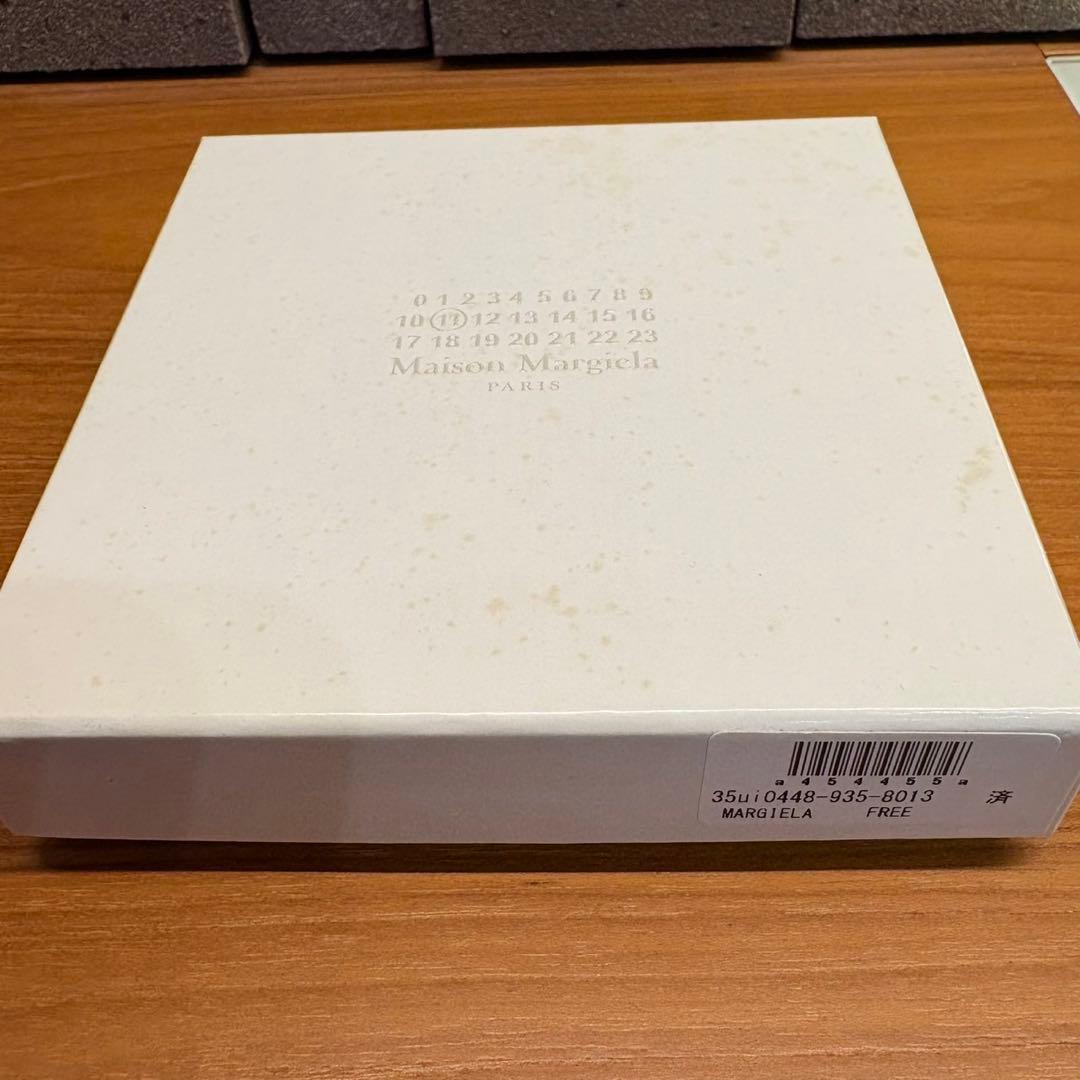 メゾンマルジェラ　二つ折り財布　ブラック