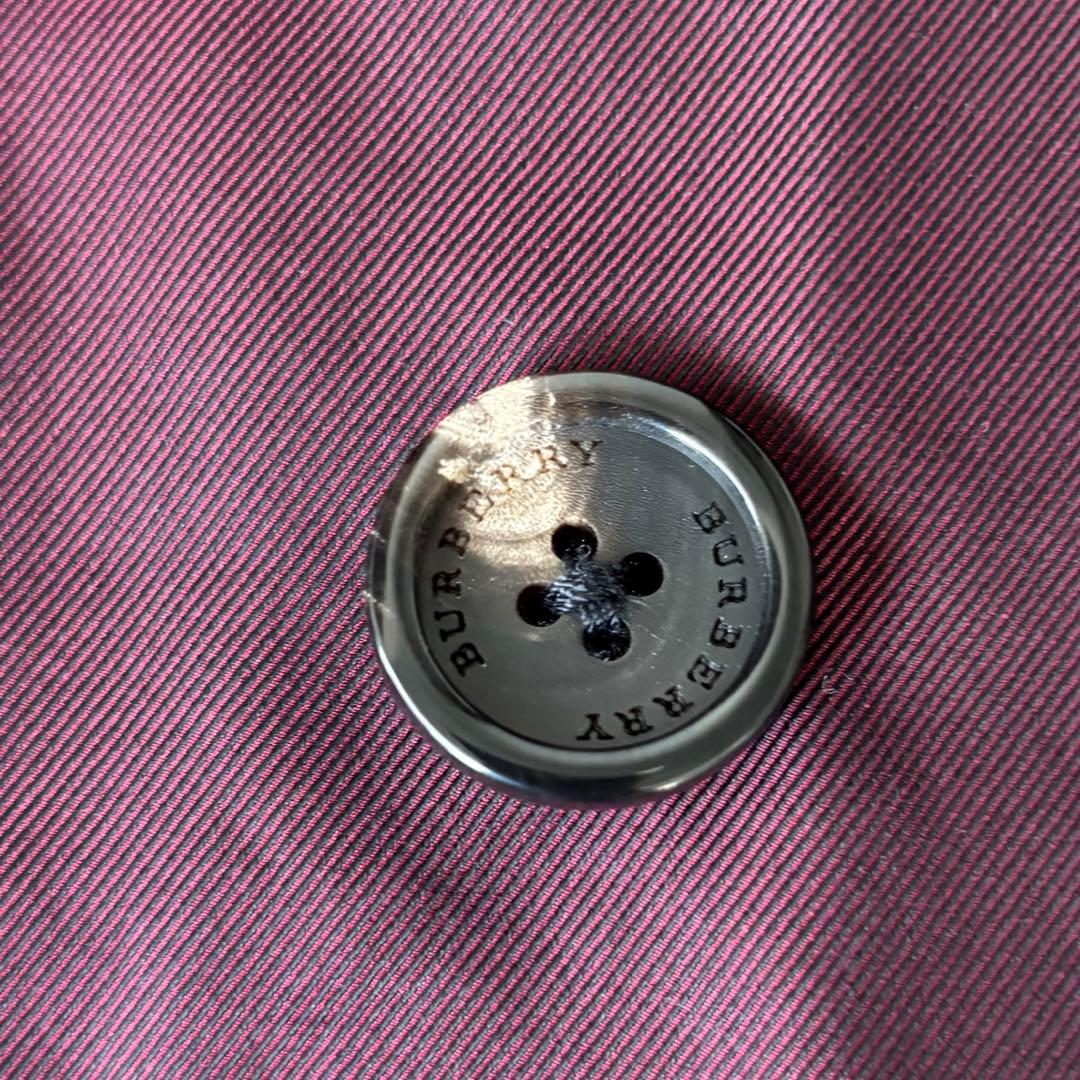 【美品✨】バーバリーロンドン　激レア！トレンチコート　メガチェック　ボルドー　Ｌ