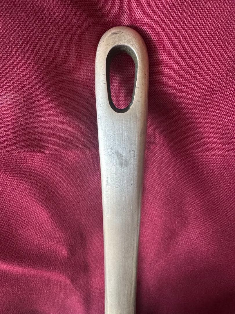 銅製楕円形フライパン Made in France約30cm x 20cm