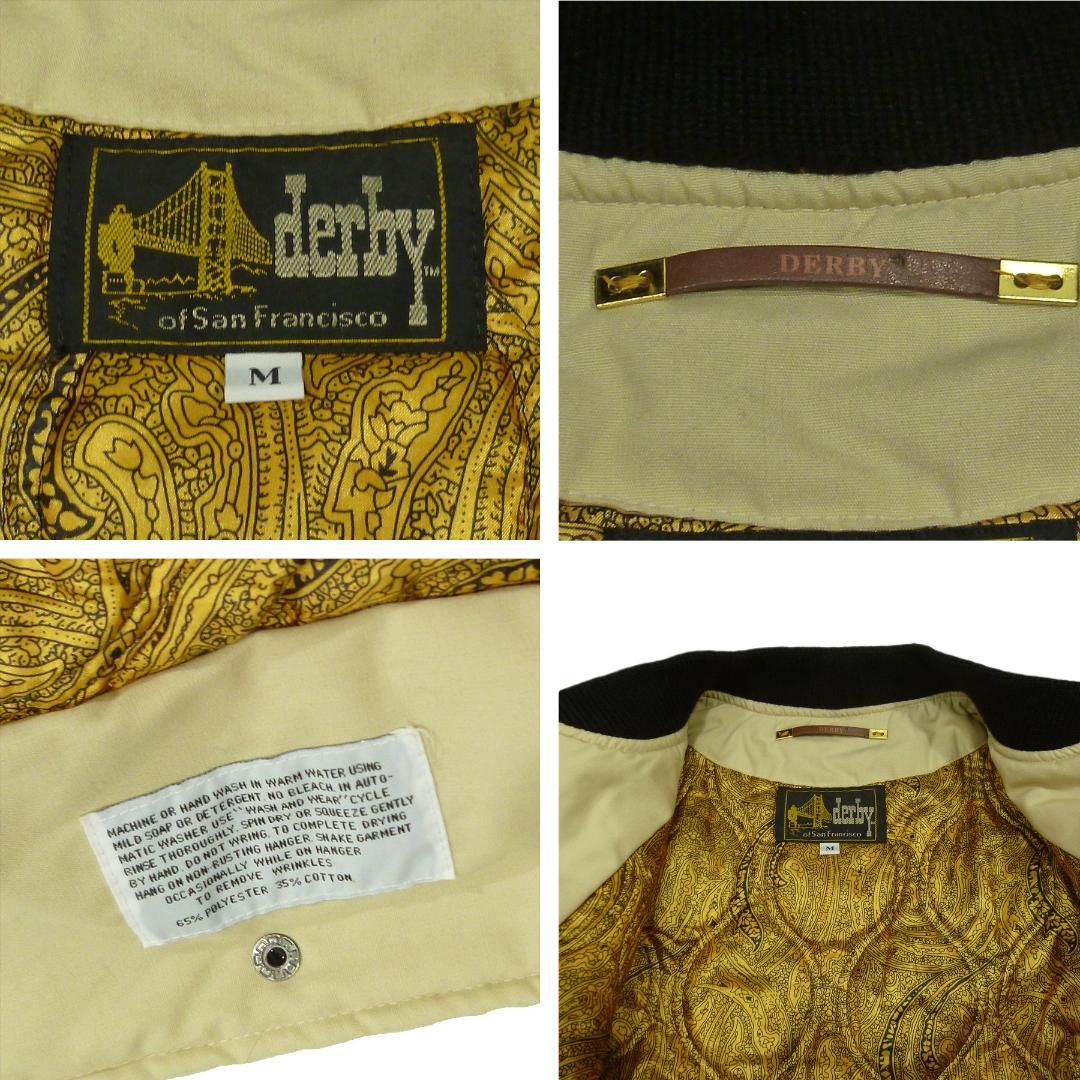 Derby of San Francisco ダービージャケット スナップボタン