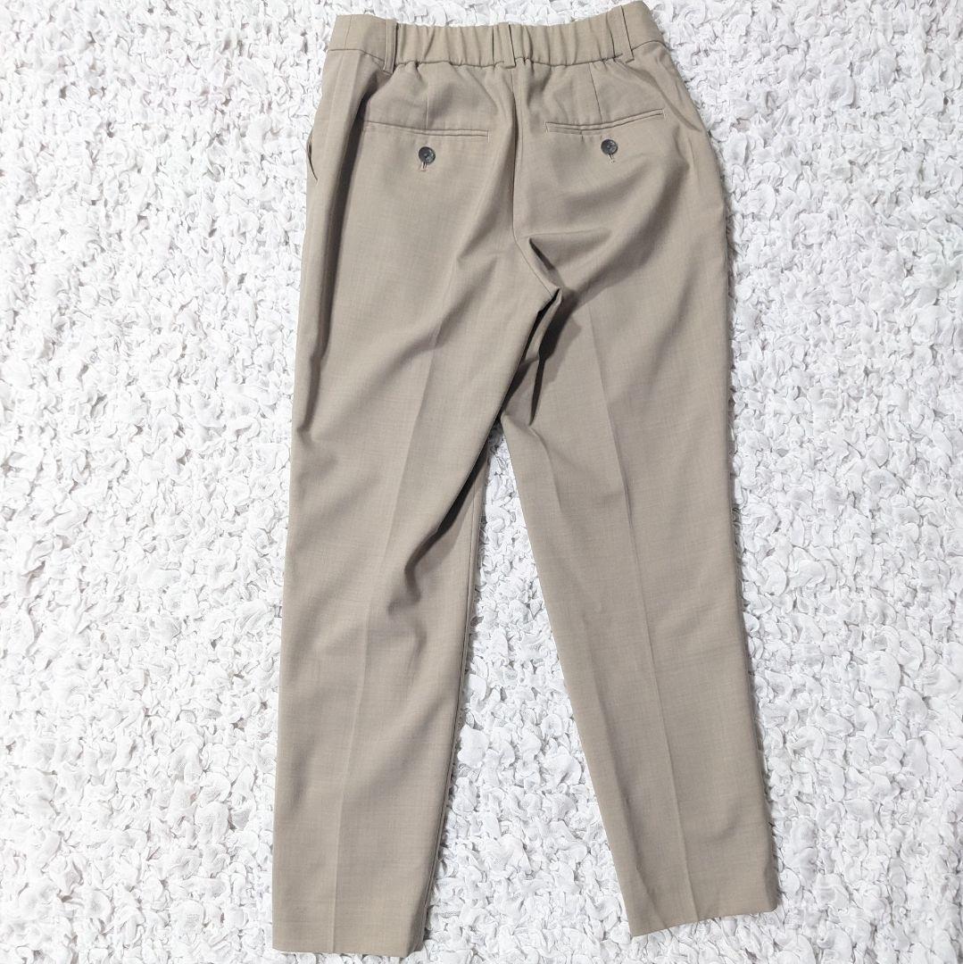 グリーンレーベルリラクシング セットアップ パンツスーツ カチリラ ノーカラー