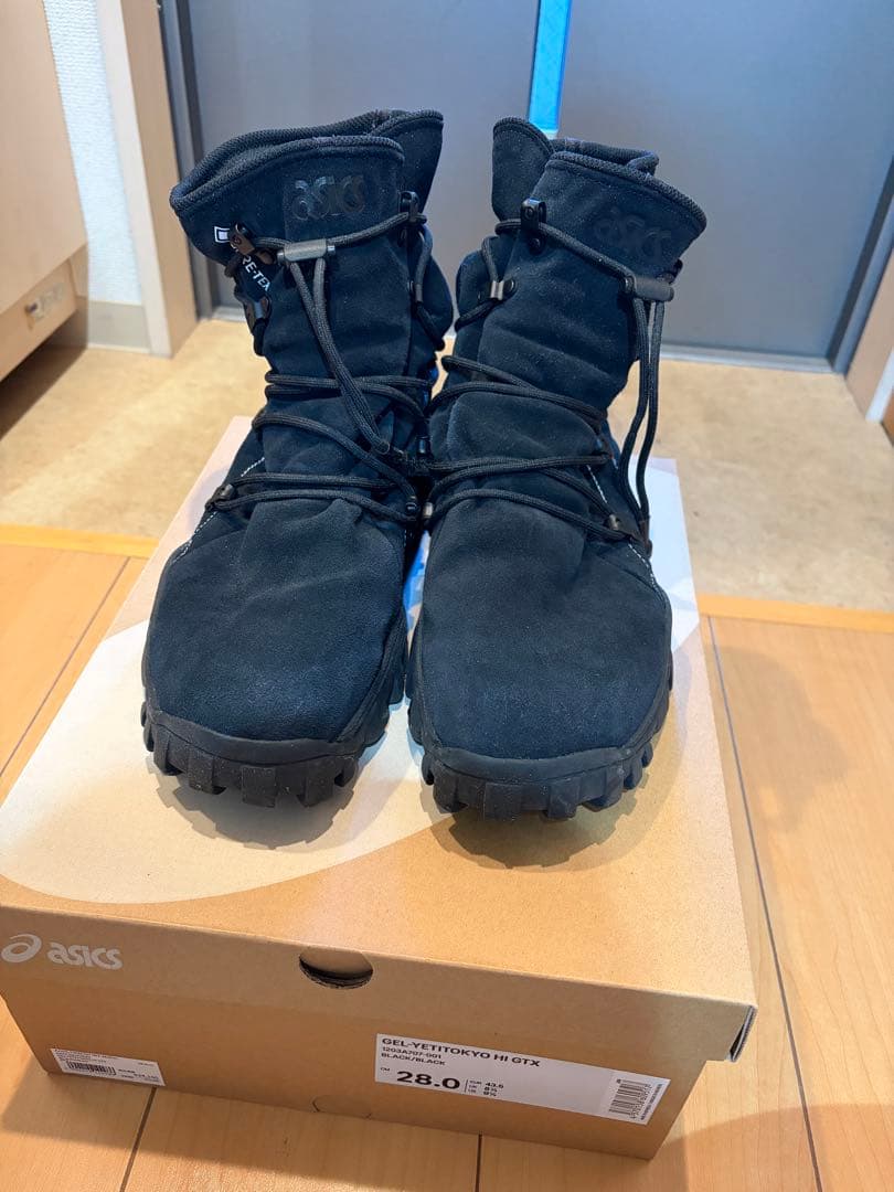【美品】asics GEL-YETI TOKYO HI GTX 28cm
