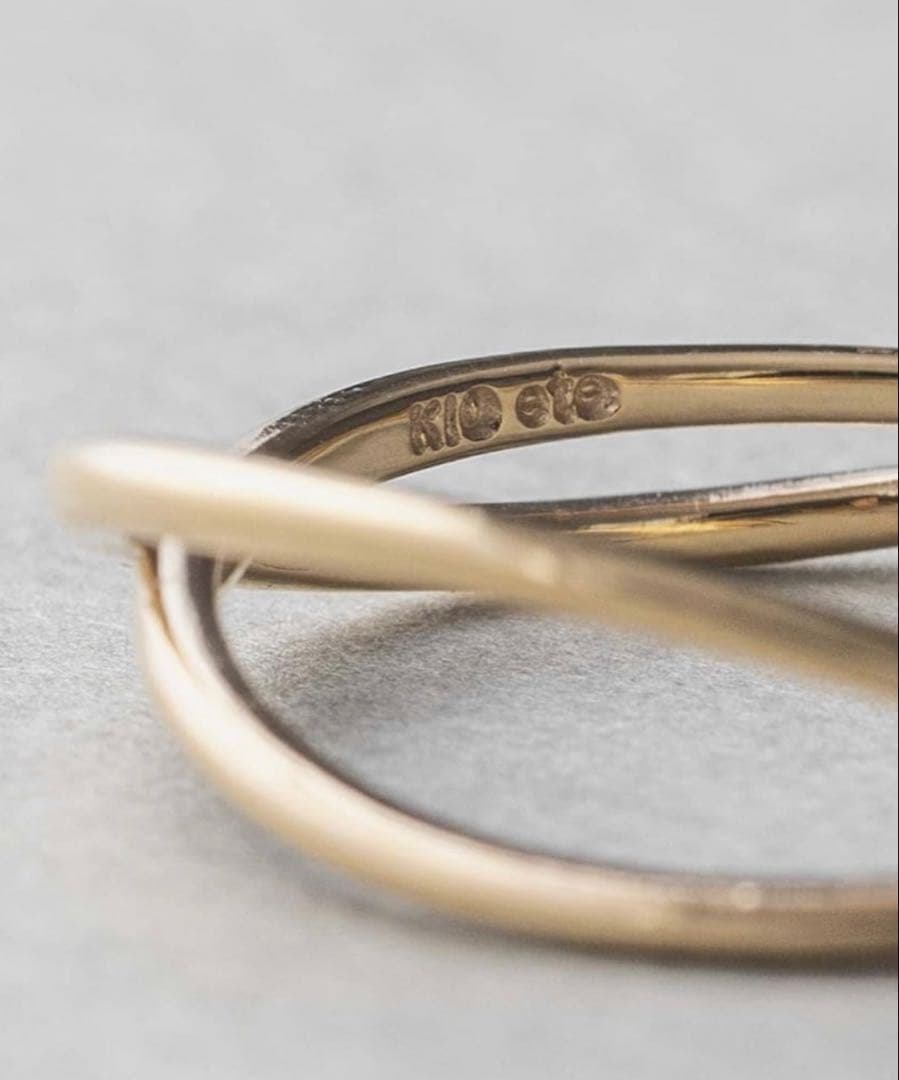 ジ*メ様 ete リング　K10