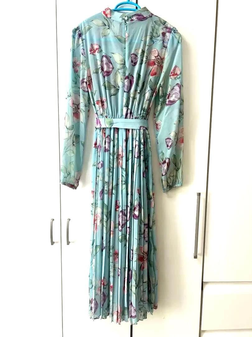 ミーア様⭐︎Sov. 花柄 プリーツワンピース⭐︎シアー⭐︎サイズ36⭐︎