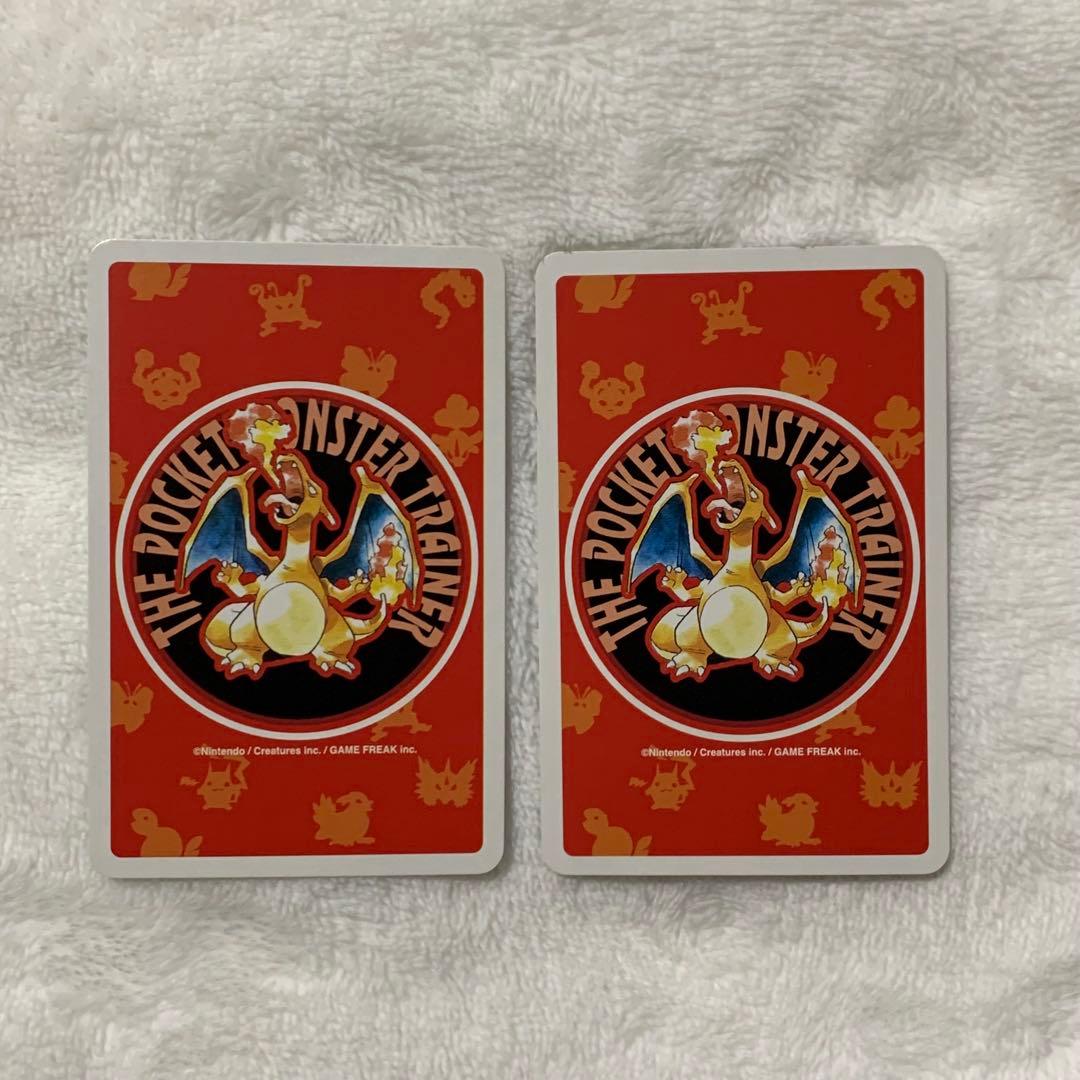 ポケットモンスター　ポケモン　トランプ　赤