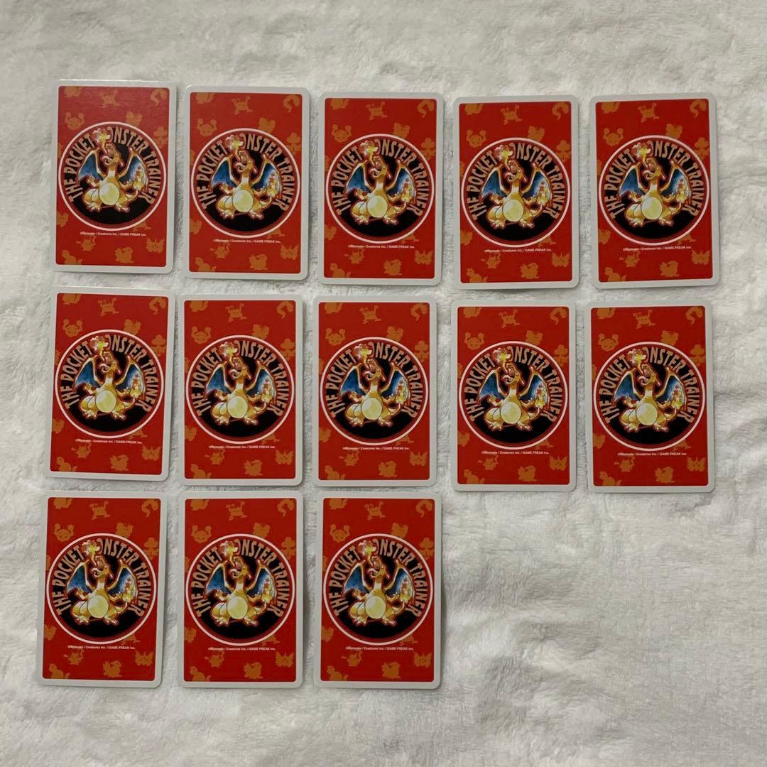 ポケットモンスター　ポケモン　トランプ　赤