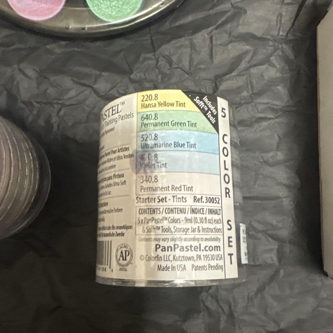 約半額！パンパステル 未使用20+5色、美品基本5色セット