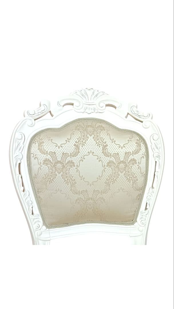 フランシスカチェアー 肘なし アンティーク調　猫脚　椅子