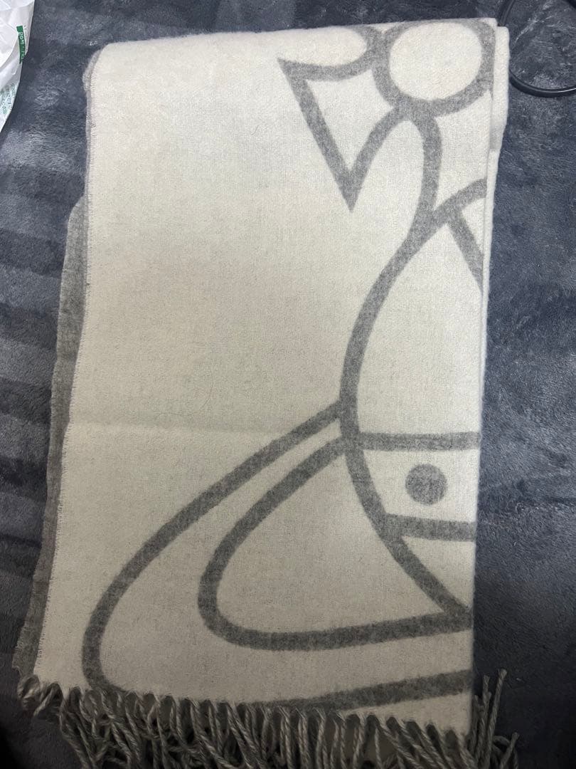 Vivienne Westwood ウールマフラー グレー