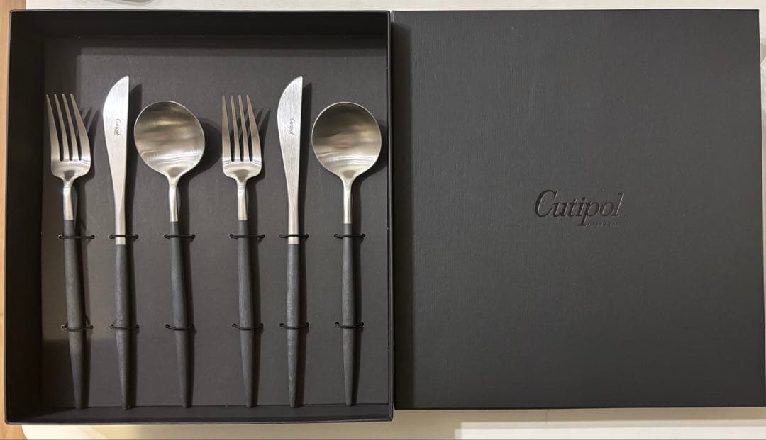 【新品・未使用】Cutipol クチポール GOA ディナーシリーズ 6点