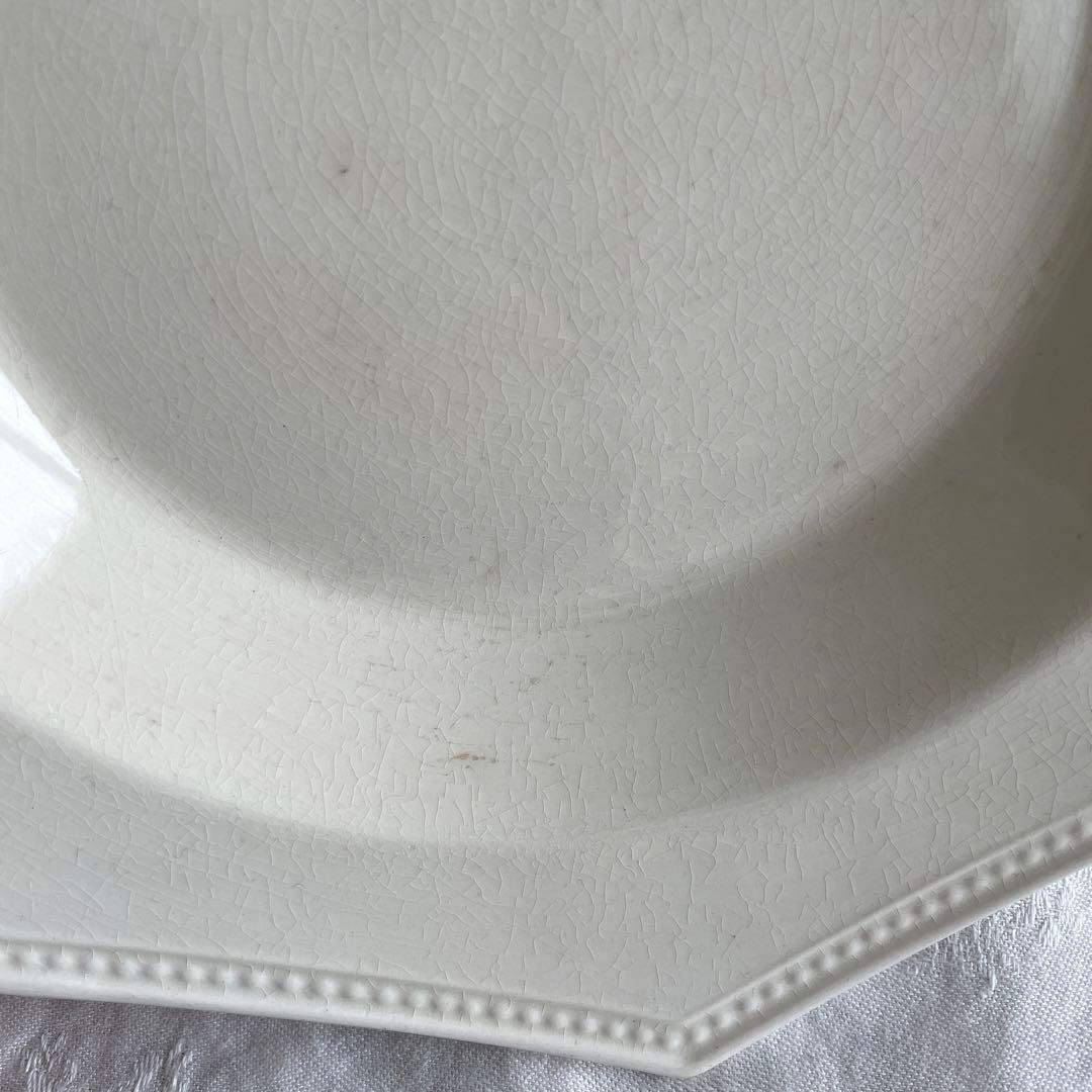 フランス アンティーク モントロー オクトゴナル深皿 B