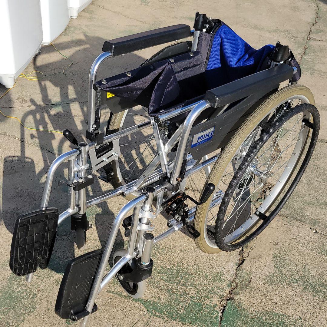 タカシ ミキ 自走式車椅子 BAL-3 ブルーメッシュ 座幅400mm