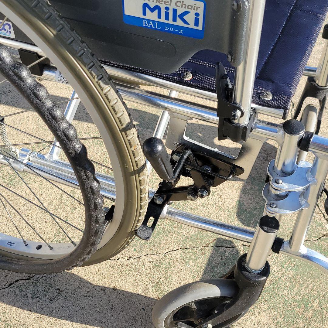 タカシ ミキ 自走式車椅子 BAL-3 ブルーメッシュ 座幅400mm