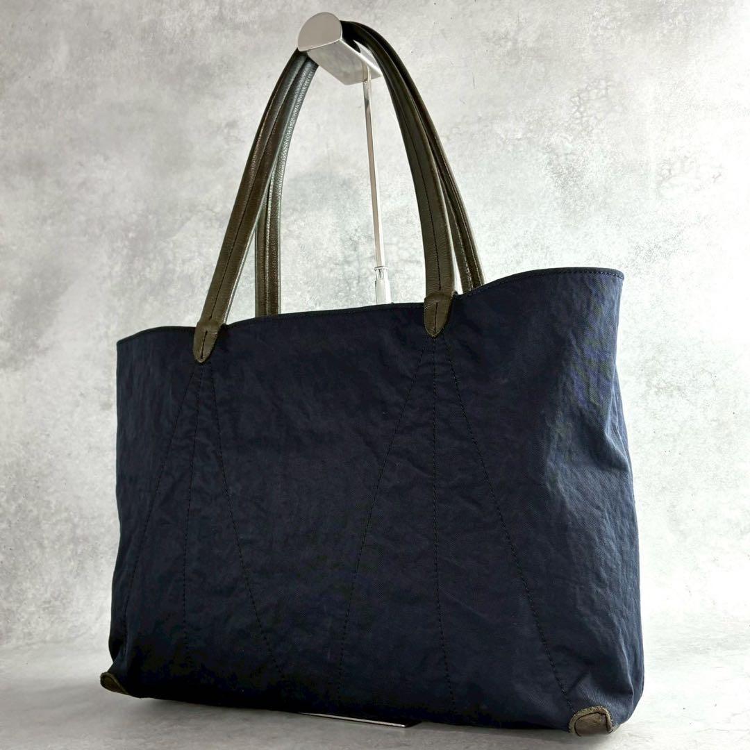 【希少】ポスタルコ トートバッグ BW ブリッジバッグ 肩掛け A4可 ブラック