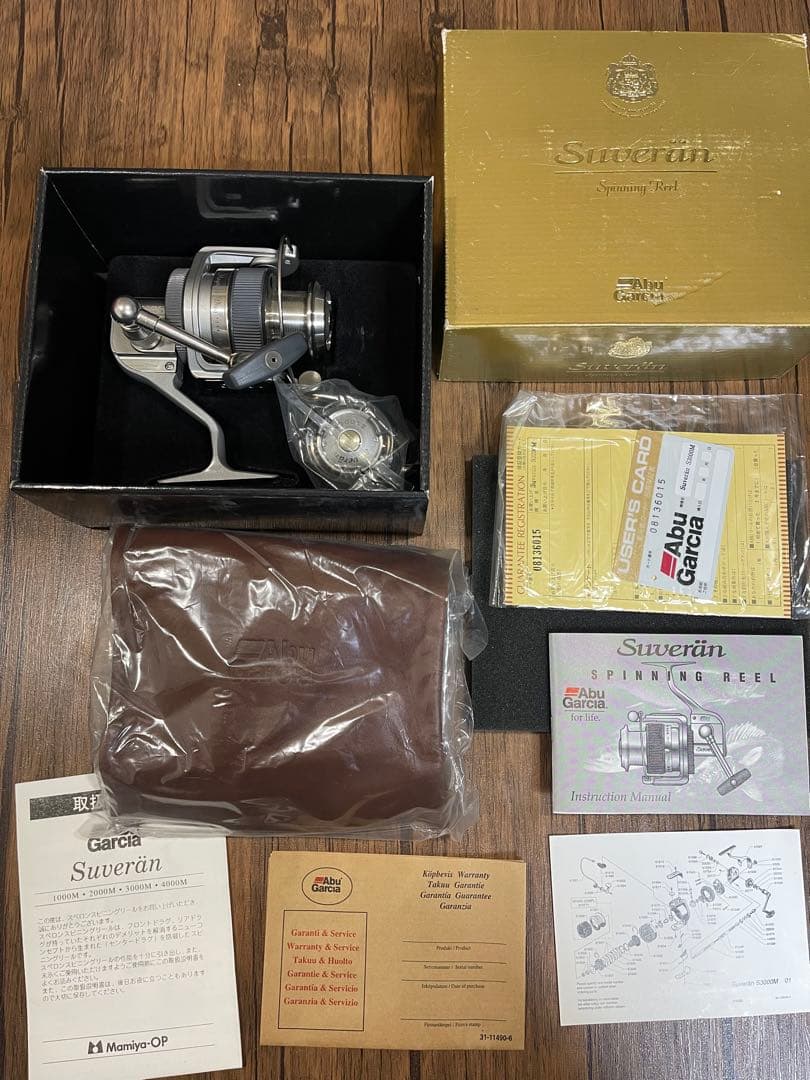 アブガルシア Abu Garcia Suveran S3000Mスピニングリール