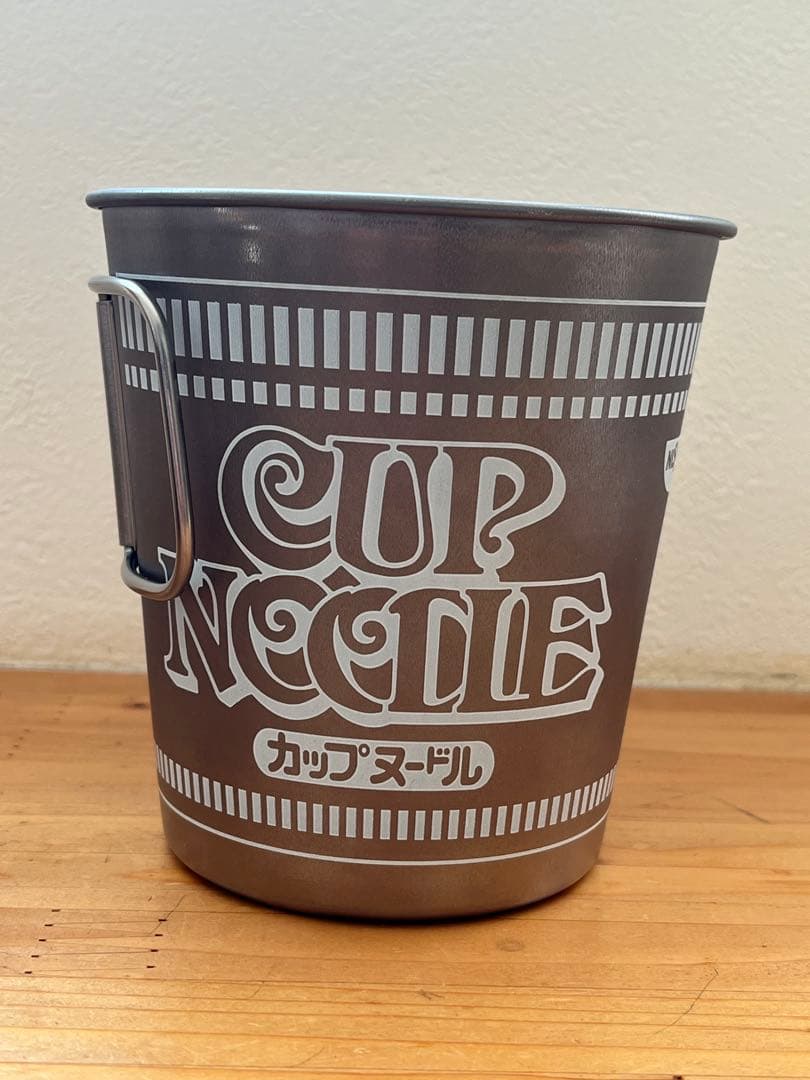 スノーピーク NISSIN カップヌードル型チタンクッカー SCS-070NI