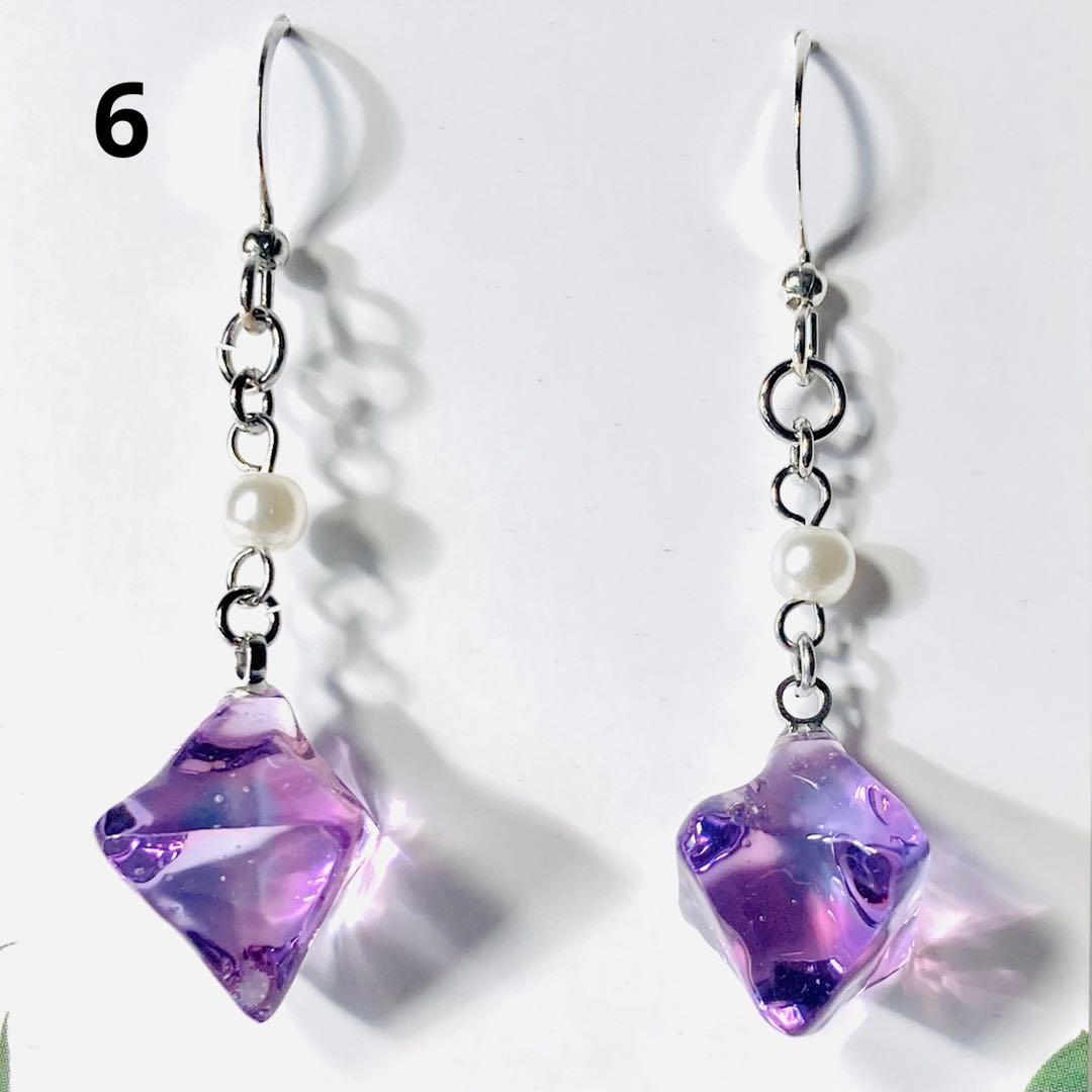 青山葵専用　鉱石ピアス19点