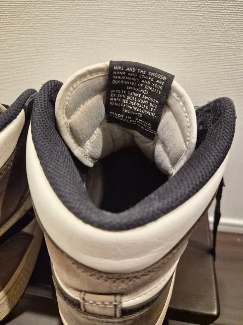 確実正規品 Nike Air Jordan 1 Dark Mocha 26cm